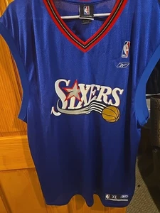 Vintage Phila 76ers Blank Reebok Trikot. herren xl - Bild 1 von 6