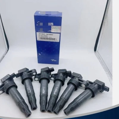 6 piezas para 06-15 Hyundai Kia 3.3L 3.5L 3.8L 27301-3C000 OEM bobina de encendido genuina- Foto 1 de 4
