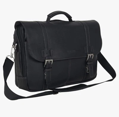 Kenneth Cole Reaction Maletín Bolso para Laptop Hebillas de Metal Transporte a Mano Foto 1 de 4