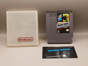 Mario Bros. Arcade Classics Series Nintendo NES Authentic Spiel + Anleitung getestet - Bild 1 von 8