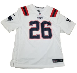 New England Patriots Jersey Mens XL NFL Football Michel 26 Nike On Field *READ* - Picture 1 of 12