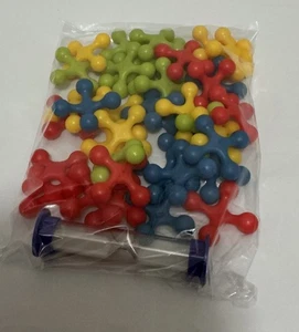 Cranium Cadoo Ersatz Konvolut 39 Token blau grün gelb rot & Timer - Bild 1 von 2