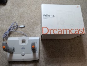With Box - Sega Dreamcast Twin Stick Controller OEM HKT-7500 - Clean, Greased