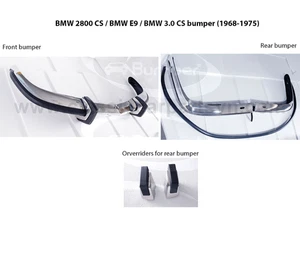BMW 2800CS. 3.0CS. E9 bumpers new - Picture 1 of 5