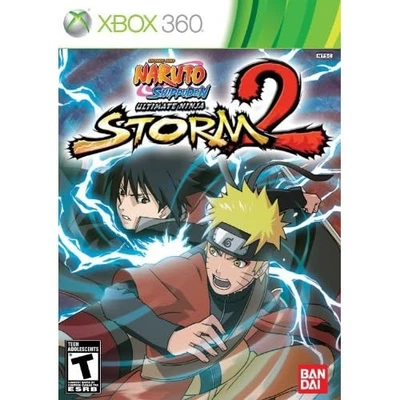 Naruto Ultimate Ninja Storm 2 For Xbox 360 Fighting Game Only 5E - Image 1 of 3