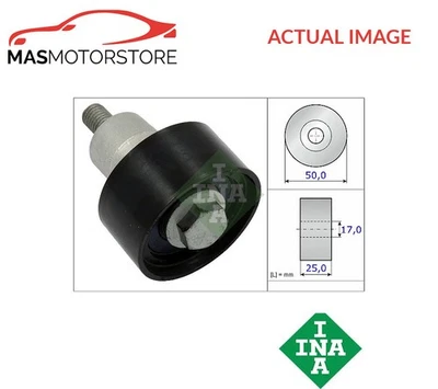 POULIE GUIDE DÉVIATION COURROIE DE DISTRIBUTION INA 532 0753 10 A POUR VW (SVW) SANTANA - Photo 1/4