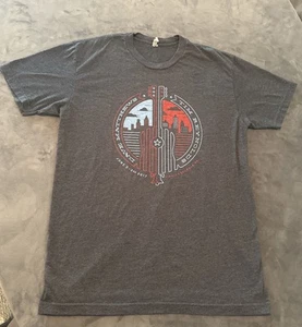 Camiseta gris manga corta concierto Dave Matthews Band Tim Reynolds 2017 talla M - Imagen 1 de 6