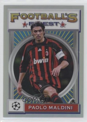 2021-22 Topps Finest Flashbacks UCL refractor Paolo Maldini #3 Foto 1 de 2