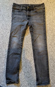 Jack & Jones Jeans Herrenjeans grau Tim slim fit Gr. 34 / 34 - Bild 1 von 7