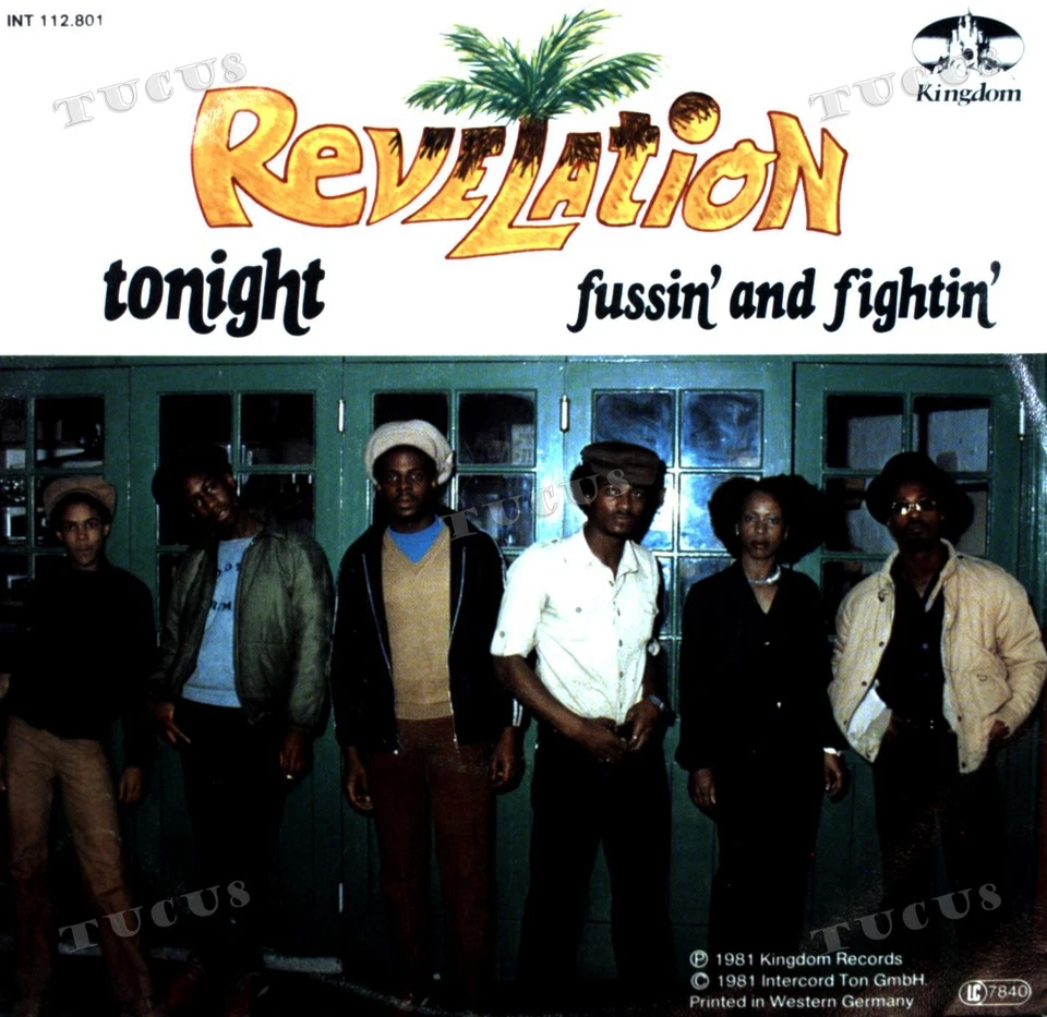 Revelation - Tonight / Fussin' And Fightin' 7in 1981 (VG+/VG) .* - Image 1 of 1