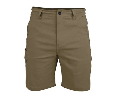 Key Apparel 男式 Triad 短裤,卡其色,尺寸 30,9 英寸内缝,全新带标签,7 个口袋 — 第 1/4 张图片