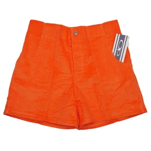 OP Mens Size 42 Corduroy Shorts Orange Longrider Dogtown Surf Vintage West Coast - Picture 1 of 6