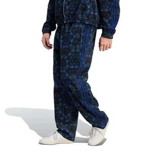 adidas Mens Corduroy Track Pants RRP £85 Originals Blue Yellow Size Large L - Picture 1 of 6