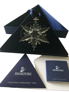 Annual Swarski Xmas Ornament Neu in OVP mit Zertifikat 2006,2007,2008,2009 Pick 1 - Bild 1 von 3