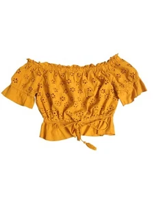 charlotte russe crop top medium - Picture 1 of 4