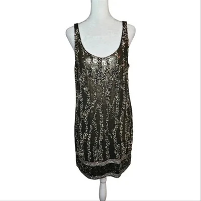 Haute Hippie Sequin Silk Party Dress Size Small - Image 1 of 4