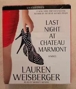 LAST NIGHT AT CHATEAU MARMONT - Lauren Weisberger (11 CD Unabridged Audiobook) - Picture 1 of 5