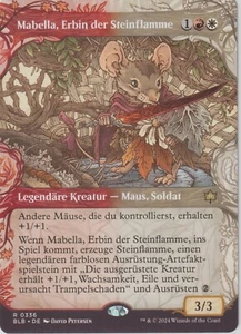 MTG - Bloomburrow - Mabella, Erbin der Steinflamme *Showcase* - Bild 1 von 1