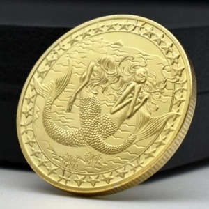 Pesce segno zodiacale moneta ricordo placcata oro dodici costellazioni sfida coin - Foto 1 di 7