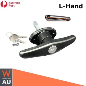 Rear Fixing Canopy T-Lock Handle & Bar Cam for Ute Canopy Caravan Shed *L-hand - Picture 1 of 7