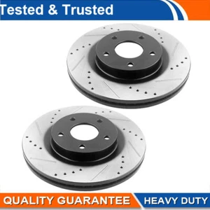 Rear Brake Rotors For Dodge 2008-2014 Avenger 2007-2012 Caliber Brake Disc 5LUGS - Picture 1 of 4