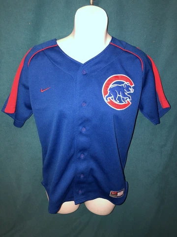 Youth Chicago Cubs Alfonso Soriano M NikeFIT Jersey Blue Nike Team Genuine Merch Cover
