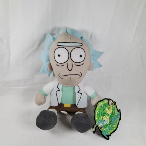 Toy Factory 7” Rick Plush - Rick and Morty Adult Swim 2018 -W/Tag Cover