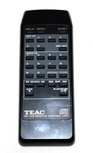 TEAC RC-410 Telecomando per cambia CD 6 dischi/lettore testato condizioni di lavoro - Foto 1 di 6