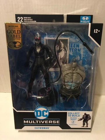McFarlane DC multiverse Solomon Grundy gold label Catwoman Cover