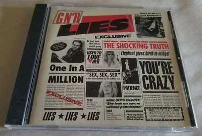 Guns N' Roses ‎– G N' R Lies Geffen Records M2G 24198 CD, Album, Club Edition US - Image 1 of 4