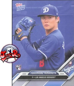 Yoshinobu Yamamoto 2024 Topps NOW Road To Opening Day OD-277 Dodgers - Foto 1 di 2