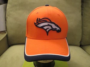 New Era Denver Broncos Línea Oficial 2015 Naranja Ajuste Flexible Sombrero, Talla L/XL - Imagen 1 de 12