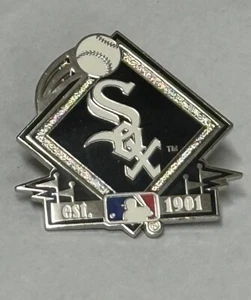 Chicago White Sox Pin Baseball Base Reversnadel - Bild 1 von 3