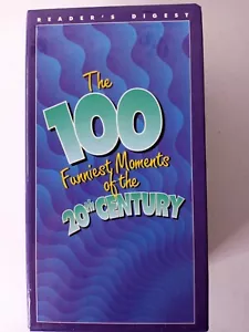 Vintage 1995 Readers Digest 3 VHS Box Set The 100 Funniest Moments of the 20th - Picture 1 of 12