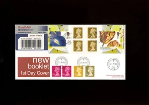 Folleto autoadhesivo Flower Arrangers 2009 Royal Mail FDC. - Imagen 1 de 1