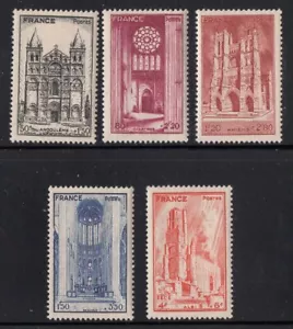 FRANCE #B185-B189 MINT NH - Picture 1 of 1