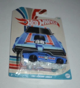 HOT WHEELS 2023 MUSCLE CAR SERIE 3/8 - 1968 QUECKSILBER COUGAR BLAU - Bild 1 von 5