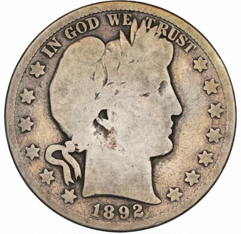 1892-S 50C NGC G4 Barber Half Dollar 889002 Cover