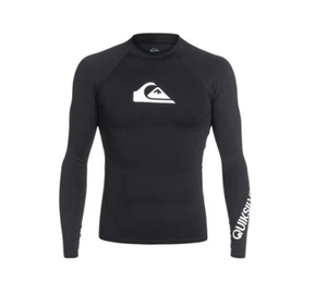 All Time noir Lycra manches longues UPF 50 QUIKSILVER rashguard EQYWR03034 - Bild 1 von 1