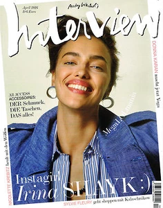 INTERVIEW Germany 04/2016 IRINA SHAYK Sija Jure KID PLOTNIKOVA Conie Vallese NEW - Picture 1 of 1