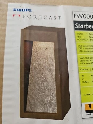 Philips FW0005811 Starbeam Led 户外 壁灯 青铜 — 第 1/2 张图片