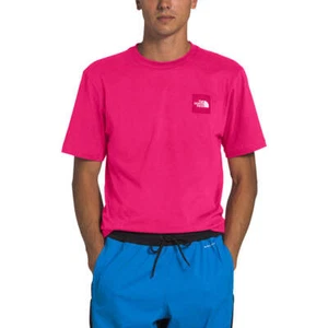 The North Face Men's Red Box Tee Shirt - Mr Pink - Picture 1 of 2