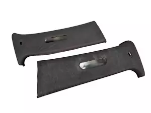 2002-2004 Volkswagen Golf R32 GTI 20th Jetta GLI B Pillar Trim Pair LH RH Black - Picture 1 of 4