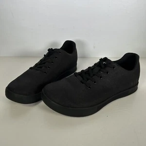 Nobull Canvas Trainer Sneaker Low Top Athletic Shoes All Black Women 11 Men 9.5 - Picture 1 of 12