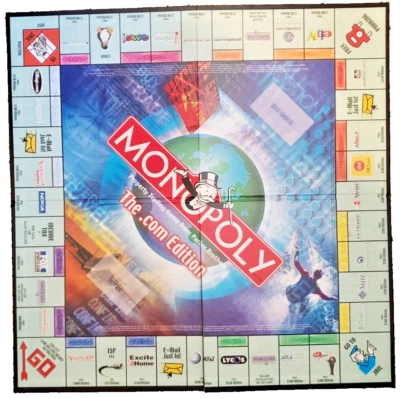 Piezas de juego de mesa Monopoly The.Com Edition 2000 de repuesto Foto 1 de 4