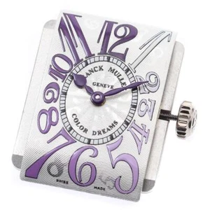 FRANCK MULLER Genuine Movement Long Island 902QZ Ladies Watch Silver Working - Picture 1 of 3