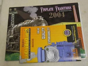 2 Catalogs: 2003 RailKing Ready to run sets & 2004 M.T.H. Tinplate Traditions - Picture 1 of 5
