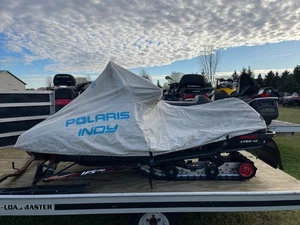 POLARIS INDY SNOWMOBILE COVER OEM USED GRAY/ BLUE - Picture 1 of 10