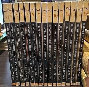 American Heritage Illustrated History of the United States 15 Volume Set 1963 - Picture 1 of 2