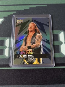 AEW Upper Deck Allure 2024 Chris Jericho Color Flow Green Blue SP Karte #CF-23 - Bild 1 von 2